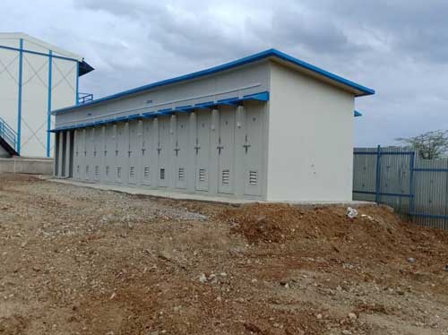 Prefabricated toilets